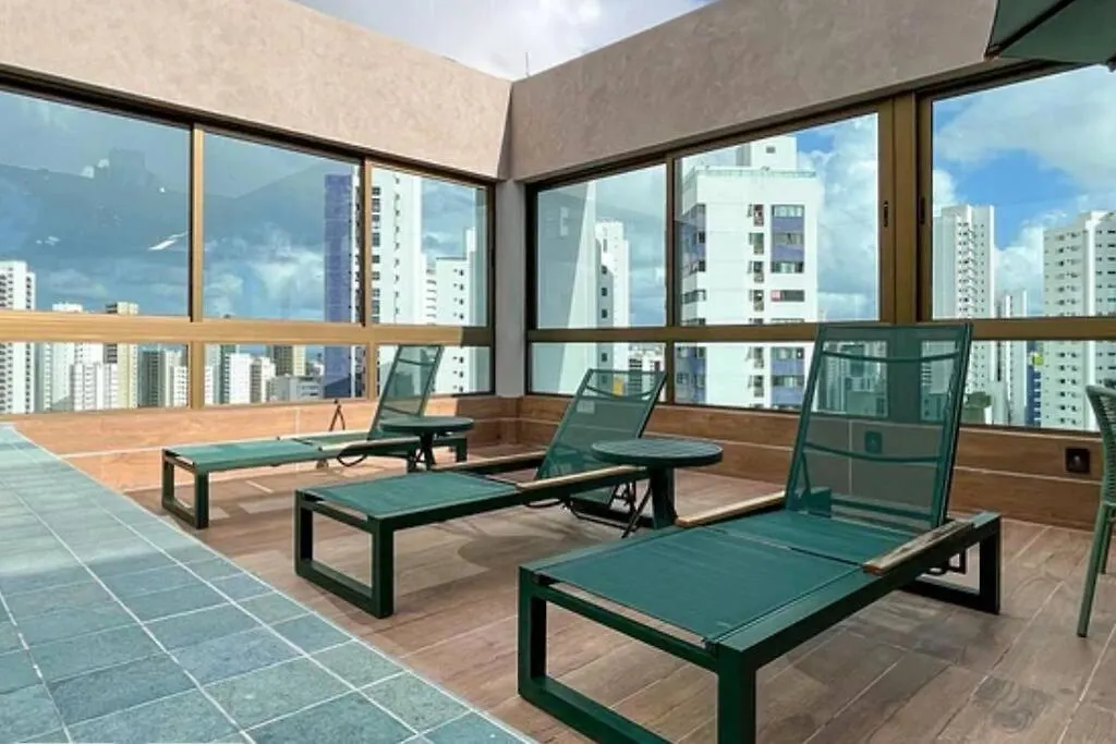 Flat Em Boa Viagem Ap 1007 - Rooftop470 Recife Brazil