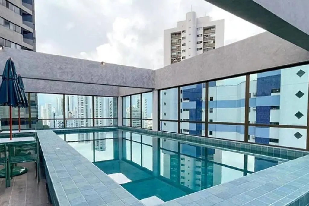 Flat Em Boa Viagem Ap 1007 - Rooftop470 Recife Apartment